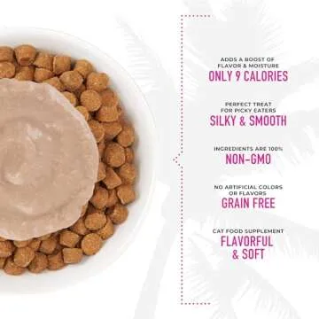 Tiki Cat Stix Mousse Treats, Single Serve Indulgent Lickable Treat or Dry Food Topper, with Chicken in Creamy Gravy, 0.5 oz. Servings (20 Count)