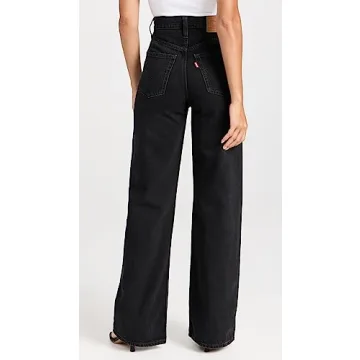 Levi's Women's Ribcage Wide Leg Jeans for Effortless Style