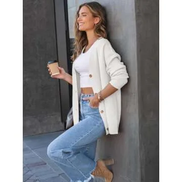 LILLUSORY Women Oversized Cardigan for Fall Fashion