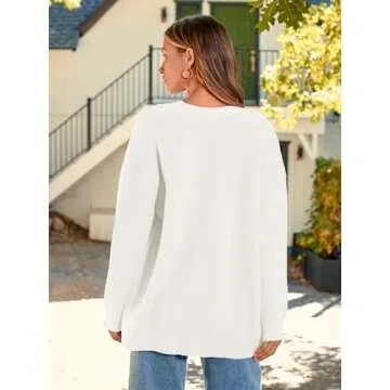 LILLUSORY Women Oversized Cardigan for Fall Fashion