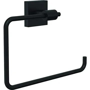 Franklin Brass Maxted Matte Black Towel Bar 24 inch