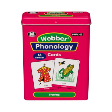 Educational Kids' Minimal Pair Card Deck for Speech Therapy