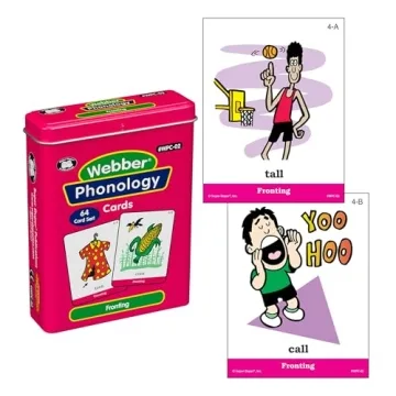 Educational Minimal Pair Card Deck for Kids Speech Therapy
