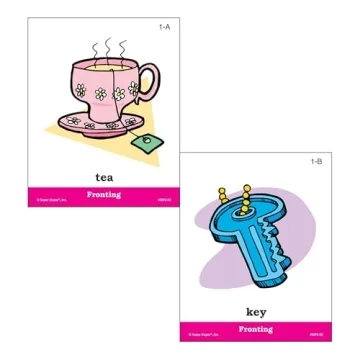 Educational Minimal Pair Card Deck for Kids Speech Therapy