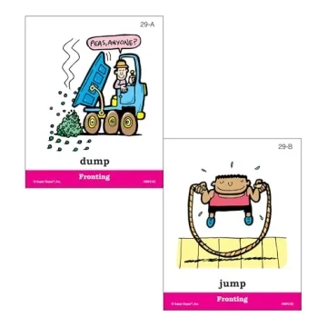 Educational Minimal Pair Card Deck for Kids Speech Therapy
