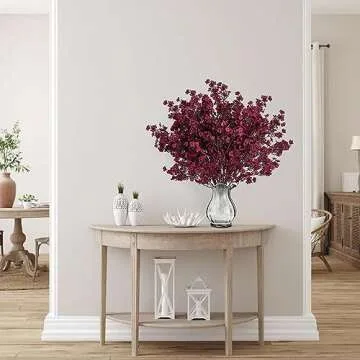 Sggvecsy 15 Pcs Real Touch Fake Floral Arrangements