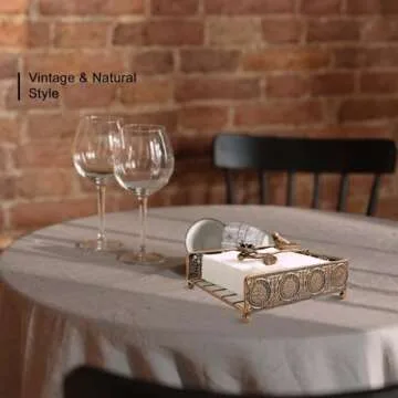 Bronze Bird Napkin Holder for Dining and Kitchen