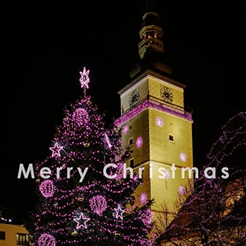 Versatile 200 LED Battery-Powered Christmas Lights