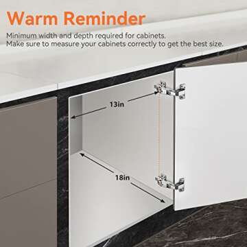 G-TING Pull Out Cabinet Organizer for Effortless Storage