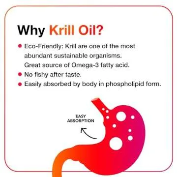 MegaRed Antarctic Krill Oil 500mg Omega 3 Fatty Acid Supplement, Extra Strength EPA & DHA Krill Oil Softgels (90cnt Box), Astaxanthin, Heart Health Supplement with No Fish Oil Aftertaste