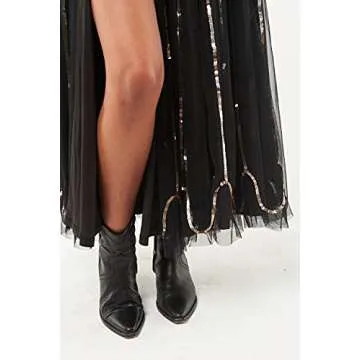 Seta Apparel Women's Sarkisian Sequin V-Neck Dress