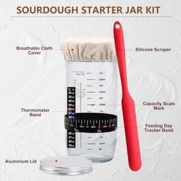 Complete Sourdough Starter Kit For Home Bakers