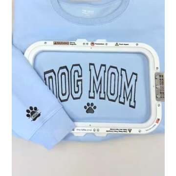 Mighty Hoop 6.25x8.25 Magnetic Hoops Embroidery Hoops for BAi Commercial Embroidery Machines