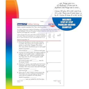 Spectrum 3rd Grade Math Workbook for Kids Ages 8-9