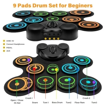 BESFAN Electronic Drum Pad Set for Kids