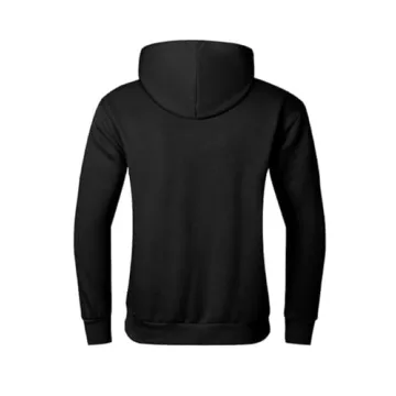 Hooded Cotton Drawstring Pullover Sweatshirt