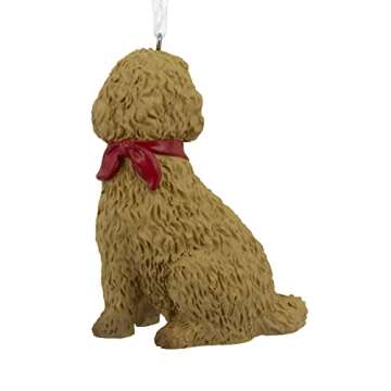 Hallmark Goldendoodle Christmas Ornament - Adorable Holiday Decor for Dog Lovers