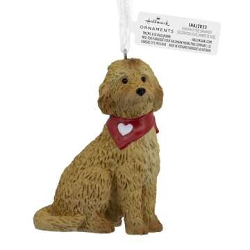 Hallmark Goldendoodle Christmas Ornament for Dog Lovers