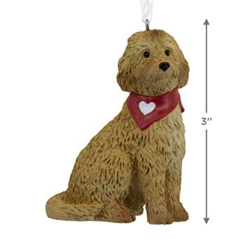 Hallmark Goldendoodle Christmas Ornament for Dog Lovers