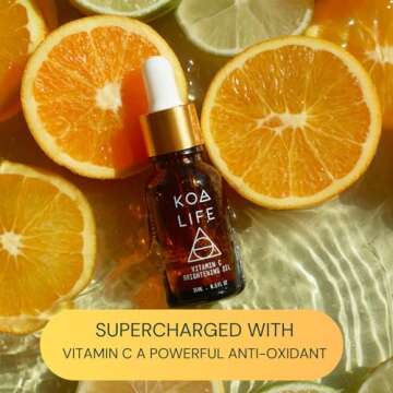 KOA LIFE Facial Oil and Vitamin C Serum for Hydration