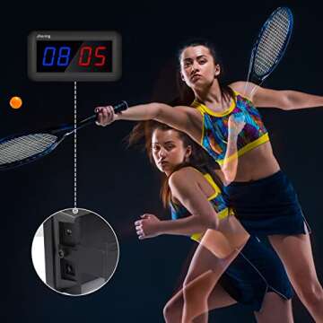 Portable Remote Scoreboard for Indoor Sports & Games