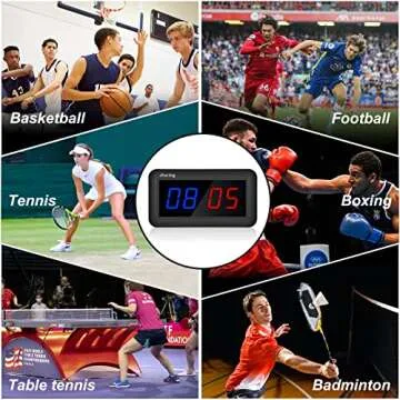 Portable Remote Scoreboard for Indoor Sports & Games