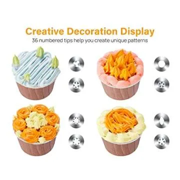 Kootek 42pcs Cake Decorating Supplies Set for Baking