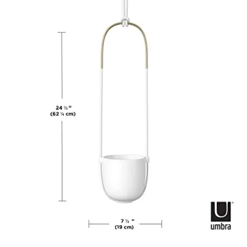 Umbra Bolo Hanging Planter for Small Plant Decor