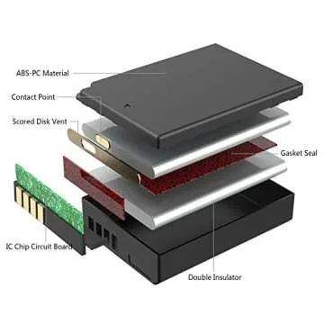 LP LP-E10 Battery Charger Pack, 2-Pack Battery & Charger, Compatible with Canon EOS Rebel T7, T6, T5, T3, T100, 4000D, 3000D, 2000D, 1500D, 1300D, 1200D, 1100D &More (Not for T3i T5i T6i T6s T7i)