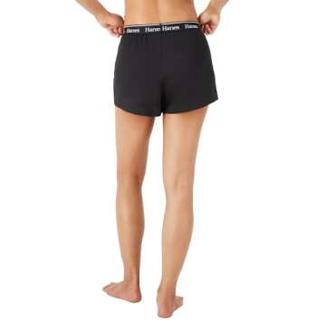 Hanes Sleep Shorts for Women, 2-Pack Comfywear