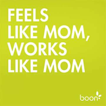 Boon Nursh Silicone Baby Bottle Nipples - Bottle Nipples for Boon Nursh Baby Bottles - Baby Bottle-Feeding Supplies - Medium Flow Baby Bottle Nipples - 3 Count