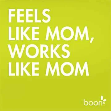 Boon Nursh Silicone Baby Bottle Nipples - Bottle Nipples for Boon Nursh Baby Bottles - Baby Bottle-Feeding Supplies - Medium Flow Baby Bottle Nipples - 3 Count