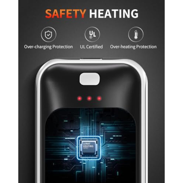 Rechargeable Hand Warmers Fast Heating USB Portable 2 Pack