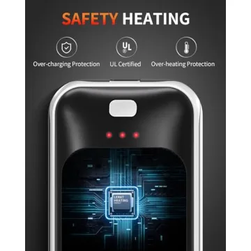 Rechargeable Hand Warmers Fast Heating USB Portable 2 Pack