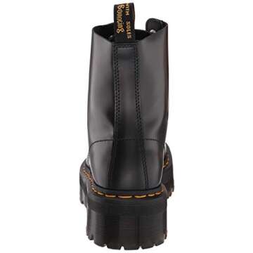 Dr. Martens Women's Molly Fashion Boot, Black Buttero, 8