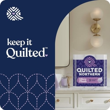 Quilted Northern Ultra Plush Toilet Paper 6 Mega Rolls Softness Strength