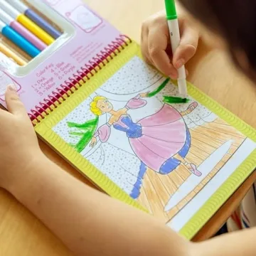 Melissa & Doug Color by Number Set for Fun Traveling Kids