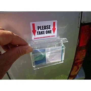 SOURCEONE Premium Outdoor Business Card Holder