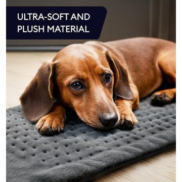 GENIANI Large Electric Heating Pad for Back Pain & Cramps Relief, Valentines Day & Birthday Gifts for Women Mom, FSA HSA Eligible, Auto Shut Off, Machine Washable, Heat Pad for Neck & Shoulder, 12×24"