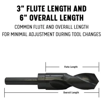 High-Speed Steel Reduced-Shank Drill Bit 1/2"