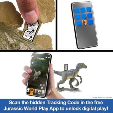 Mattel Jurassic World Wild Roar Megalosaurus Toy - 11" Long