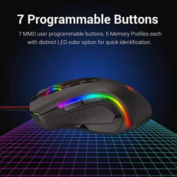 Redragon M602 Gaming Mouse for Accurate Control