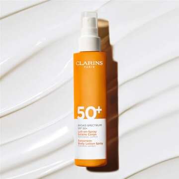 Clarins SPF 50+ Body Sunscreen | No White Cast | Lightweight
