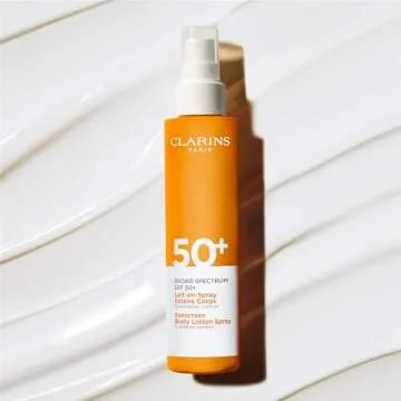 Clarins SPF 50+ Body Sunscreen | No White Cast | Lightweight
