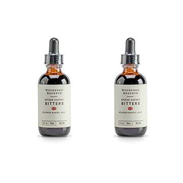 Woodford Reserve Spiced Cherry Bourbon Barrel Aged Cocktail Bitters - 59ml (Pack of 2)
