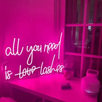 FARNEW All You Need is Love Neon Sign Light for Home