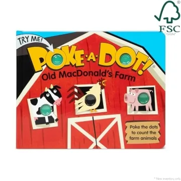 Interactive Poke-a-Dot Old MacDonald’s Farm Board Book