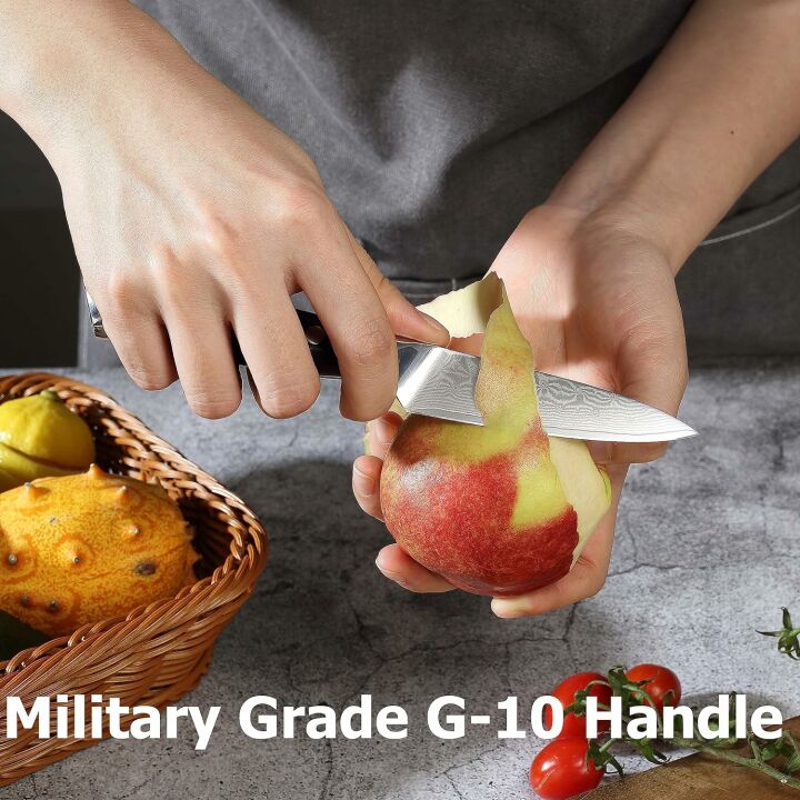 Damascus Paring Knife - 3.5 Inch VG-10 Steel Knife