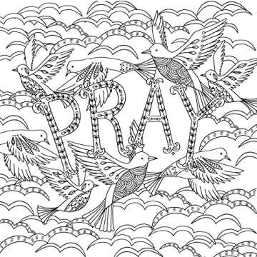 Color Me Blessed Inspirational Adult Coloring Book for Mindful Relaxation