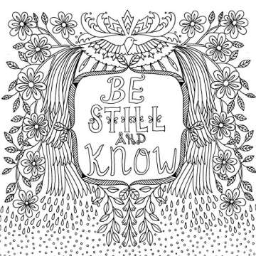 Color Me Blessed Adult Coloring Book for Inspiration